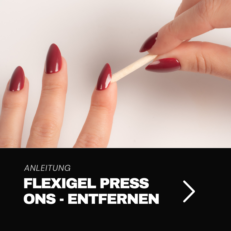 FlexiGel Press-Ons  entfernen