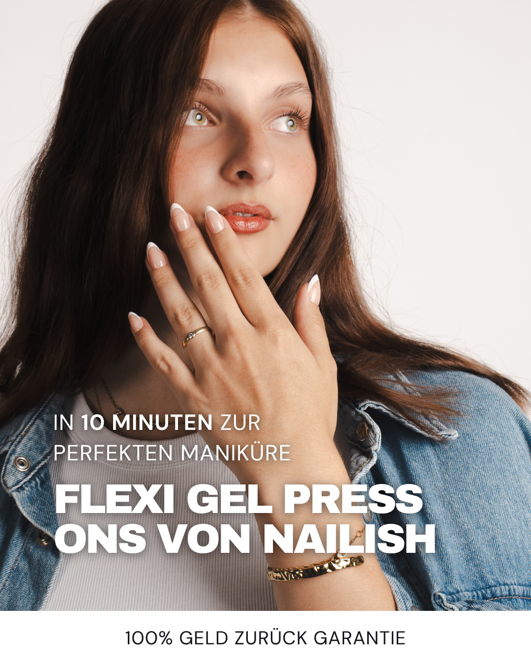 Cloud French – FlexiGel Press-Ons