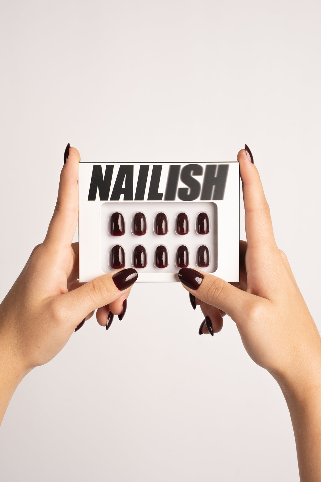 Dark Cherry – FlexiGel Press-Ons